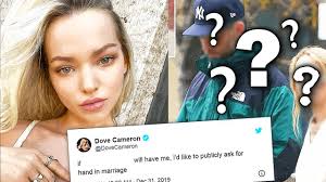 Dove Cameron Proposes to... WHO?!
