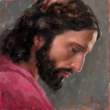 Jesus in Magenta" 12x12" Magenta is symbolic of balance, harmony, and  universal love. These attributes are exemplified by Jesus Christ, and  desperately needed in our world right now 💗 This new painting