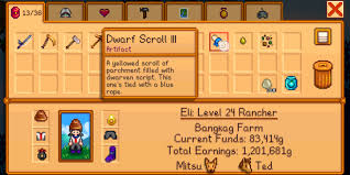 Dwarf Scroll Iv Stardew Valley Ps4 Co-Op - Youtube