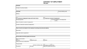 An employment application form is mandatory while applying for any job position. Free 7 Employment Contract Forms In Pdf Ms Word