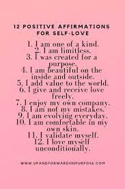 Positive Affirmations For Self Love Positive Self Affirmations Positive Affirmations Quotes Affirmations