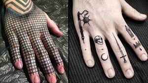 Get The Coolest Digits Around Finger Tattoos Finger Tattoos Hand And Finger Tattoos Finger Tattoos Pictures