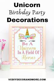 First Birthday Party Favor Ideas Homemade Unicorn Birthday Party Ideas For A Diy Girl S First Birthday Unicorn Birthday Parties Birthday Party Decorations Diy Unicorn Birthday Party Decorations