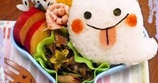 easy ghost onigiri rice ball halloween themed charaben recipe by cookpad japan recipe halloween themes onigiri halloween