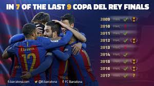 Final final copa del rey 2020. Fc Barcelona On Twitter For Fc Barcelona 7 Copa Del Rey Finals In The Last 9 Years Full Story Https T Co Pifftqirnn