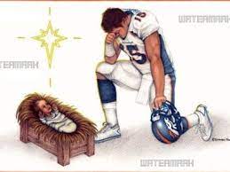 Everything you need to know behind tim tebow phenomenon (video, photos) in the frenzied, euphoric moments immediately following the denver broncos' stirring comeback win over the miami dolphins in week 7, quarterback tim tebow enjoyed a quiet moment of reflection. Rejoice You Can Now Buy Tebowing Christmas Cards