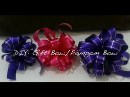 Namun, tidak ada salahnya jika anda mencoba berkreasi sendiri. Diy Gift Bow 1 Youtube