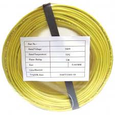 Security Alarm Wire Yellow 22 4 22awg 4 Conductor Stranded Cmr Inwall Rated Coil Security Alarm Security Cable Alarm