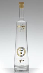 Ouzo Epta 7 Ouzo Wine Design Alcohol Packaging