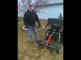 atv chisel plow and 3 point hitch