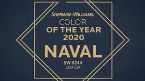 Get design inspiration for painting projects. 2020 Color Of The Year Naval Sw 6244 Sherwin Williams Youtube