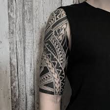 Tribal on mans left shoulder. 125 Best Half Sleeve Tattoos For Men Cool Ideas Designs 2021 Guide