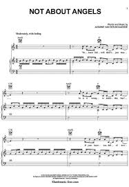 Imprimez la partition piano de birdy : Not About Angels Sheet Music Birdy Piano Sheet Music Free Sheet Music Piano Sheet Music