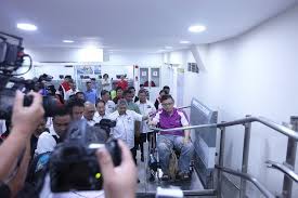 Ahmad zahid hamidi di perkarangan utc sibu, pasar sentral sibu sarawak bersama yab dato' seri dr. Majlis Perasmian Pusat Transformasi Bandar Utc Sibu Sarawak