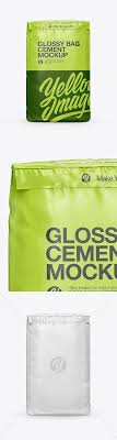 Glossy Cement Bag Mockup Mockups Free Psd Templates In 2020 Bag Mockup Psd Template Free Glossier Bag