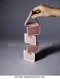 With the right technique and enough patience, you can build a three,. Hand Building House Tower Of Playing Cards Balance Stability Architecture Build House Of Cards Retro Vintage Picture Ks13494 House Of Cards Playing Card Crafts Playing Cards Photography