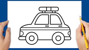 Mais dans ces jeux de voiture de police, tu peux aussi être du côté des voleurs et être à ton tour poursuivit par la police ! Comment Dessiner Une Voiture De Police Etape Par Etape Youtube