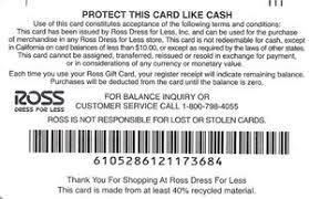 Maybe you would like to learn more about one of these? Gift Card Give The Gift Of Ross Ross United States Of America Christmas Series Col Us Ros 039