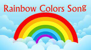 Nursery Rhyme Rainbow Colors Song Rainbow Songs Color Songs Rhymes For Kids