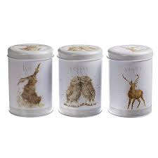 Get it as soon as mon, apr 26. Wrendale Tea Coffee And Sugar Canisters Temptation Gifts