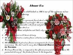 We must do this for security reasons. How To Get Fresh Flower Delivery Funeral Flowers Toronto