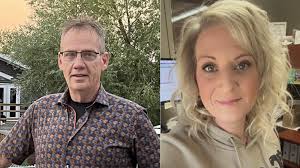 Two staff with Clearview Public Schools receiving recognition for  outstanding work