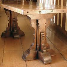 Wooden Medieval Table Medieval Furniture Tudor Decor Rustic Room