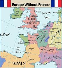 France has a total land area of 547,030 square kilometers (211,208 square miles) and a coastline of paris, the capital city, is the largest city in france and europe (excluding russia), and accommodates. Europe Without France If Things Were Different In The Past France Map Alternate History Europe Map