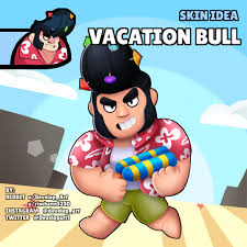 Check out the best players in brawl stars by their trophies for bull. Skin Idea Vacation Bull Brawlstars