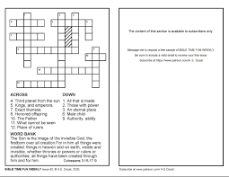 Bible crossword puzzles for children. Bible Crossword Printable Worksheets 15 Fun Bible Crossword Puzzles Kitty Baby Love Free Printable Crossword Of The Bible