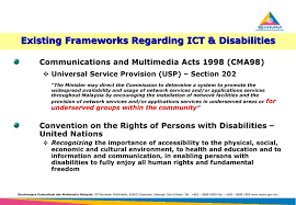 Student university organization communication skill, means of communication, purple, text, logo png. Ict Initiatives For Person With Disabilities In Malaysia Ppt Download