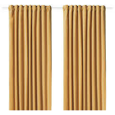 Sanela Room Darkening Curtains 1 Pair 55x98 Ikea Curtains With Blinds Room Darkening Curtains Room Darkening