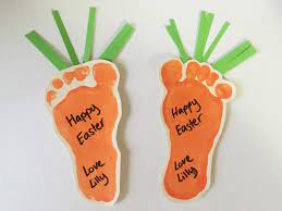 Frame your easter message in an oval for a creative spin on a typical card. Easter Craft Ideas Diy Easter Gifts Easter Crafts For Toddlers Easter Crafts