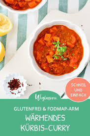 Warmendes Kurbis Curry Mit Linsen Rezept Fodmap Rezepte Vegetarisch Kochen Kurbis Curry