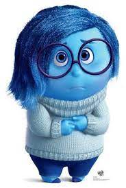 Disney Pixar S Inside Out Sadness Lifesize Standup Cardboard Cutouts Allposters Com In 2021 Blue Cartoon Character Cute Cartoon Pictures Inside Out Characters
