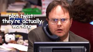 Michael Wears a Woman's Suit