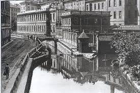 Naviglio Di San Marco E La Conca Milan Duomo San Marco