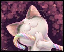 Chi S Sweet Rainbow By Alexandrasalas On Deviantart Chi S Sweet Home Anime Kitten Cat Art