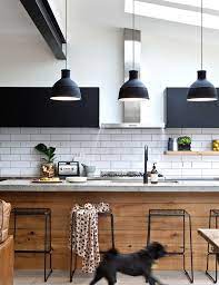 A drab kitchen brought to light; Finding The Perfect Pendant Light Tara Nelson Designs