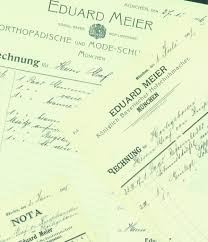 Einen brief am valentinstag bekommen. Ed Meier Muenchen Vormalig Koeniglich Bayerischer Hoflieferant