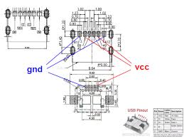 Wrg 9367 usb type c wiring diagram. Type C In Micro Usb Footprint Female Connectors