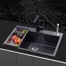 We offer standard stainless steel or ceramic styles alongside innovative feature sinks for the modern kitchen. Do They Make Black Stainless Steel Sinks Top 8 Black Sinks