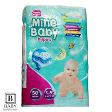 Mine Baby Diaper Large Size 914 Kg 50 Pieces Of Pack – Baby Diaper Shop
