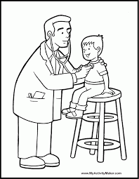 Medical coloring pages are a fun way for kids of all ages to develop creativity, focus, motor skills and color recognition. Doctor Coloring Pages For Kids Coloring Home