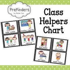 Class Helpers Chart 826712 Teaching Resources Clip Art Library