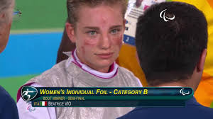 Later in 2008, at the age of 11, bebe became ill with bacterial meningitis. Victory For Vio In Wheelchair Fencing Foil Event International Paralympic Committee