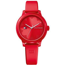 Tommy Hilfiger Women S Red Silicone Strap Watch 38mm 1 730 Uah Liked On Polyvore F Tommy Hilfiger Watches Tommy Hilfiger Watches Women Tommy Hilfiger Women