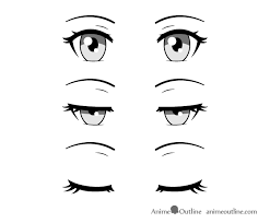 #given #given anime #uenoyama ritsuka #mafuyu satou #anime chibi #i've been a fan of gusari for so long #so to see her original work get animated is amazing and i'm so so soooo happy for her!! How To Draw Closed Closing Squinted Anime Eyes Animeoutline