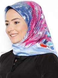 Anna Lucci Karışık Renkli Twill Eşarp