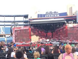 Gillette Stadium Section C3 Row 15 Seat 10 One Direction